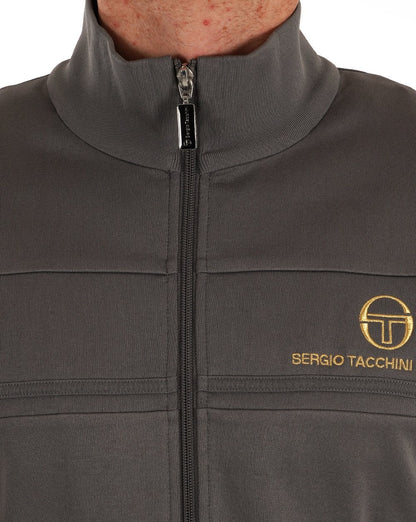 Sergio Tacchini Masters Trainingsjacke Grau Gold