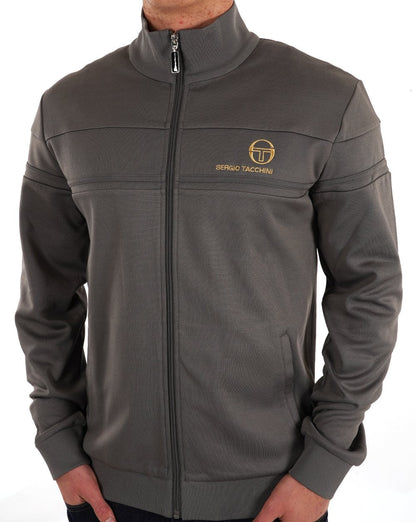 Sergio Tacchini Masters Trainingsjacke Grau Gold