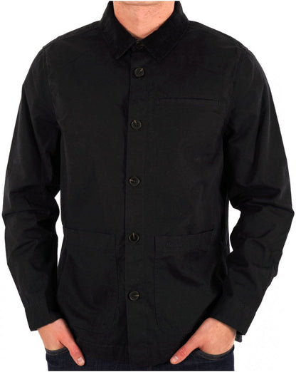 Barbour Cole Überhemd Schwarz