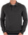 Barbour Bassington Knitted LS Polo Charcoal