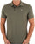 Barbour Tartan Pique Polo Shirt Green Slate