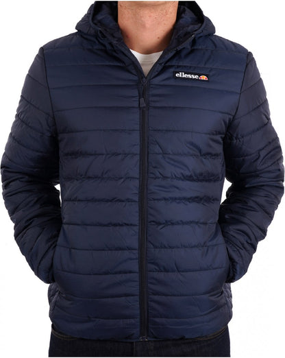 Ellesse – Ladruns – Wattierte Jacke in Marineblau