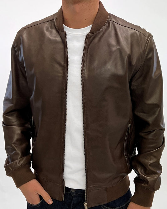 Archive Originals Archive Leathers Bomberjacke Braun
