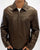 Archive Leathers Shirt Collar Leather Jacket Brown