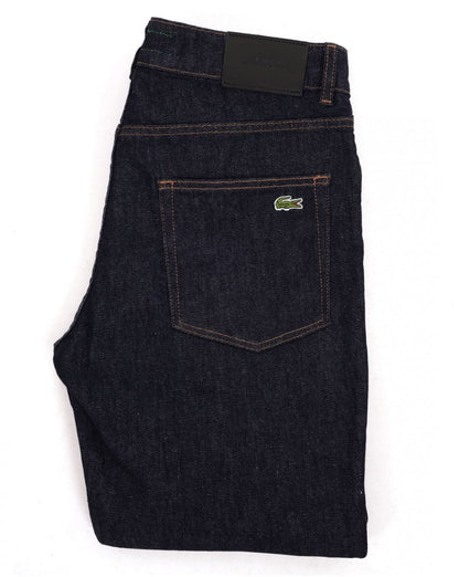 Lacoste – Slim-Fit-Jeans mit verwaschener Spülung