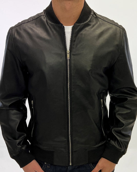 Archive Originals Archive Leathers Bomberjacke Schwarz