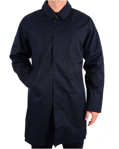 Barbour Lorden Wasserdichter Regenmantel, Marineblau