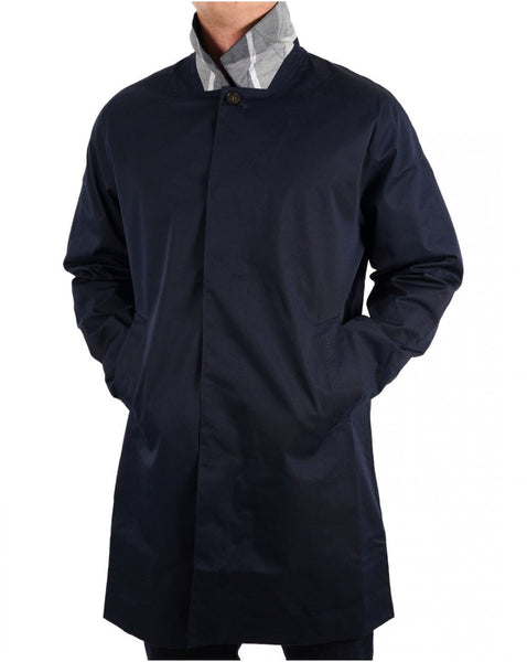 Barbour Lorden Waterproof Mac Navy