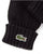 Lacoste Wool Jersey Gloves Black