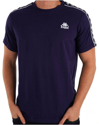 Kappa Umara T-Shirt Marineblau/Weiß