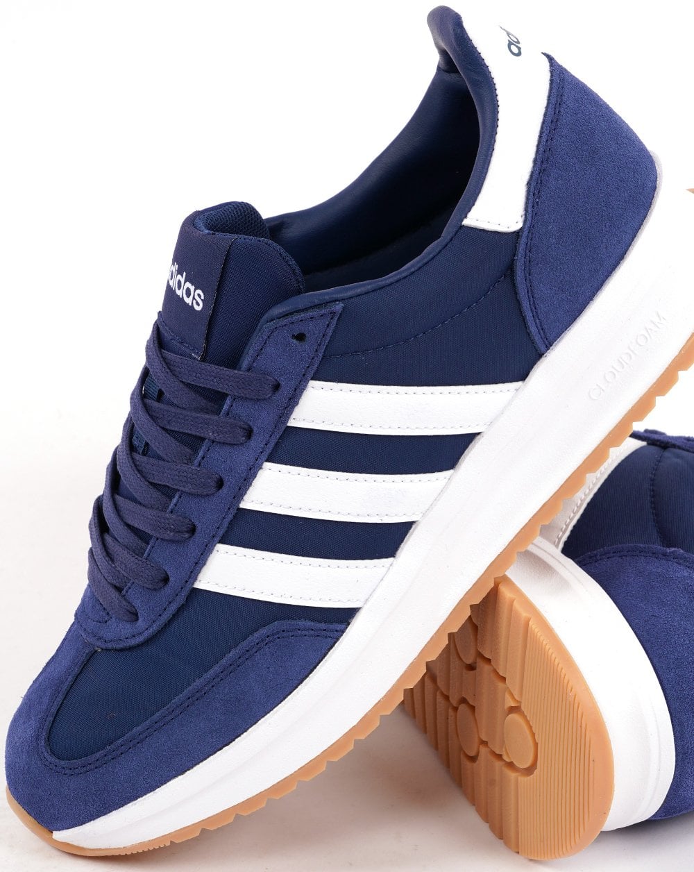 Adidas Run 70s 2.0 Sneaker Dunkelblau/Weiß