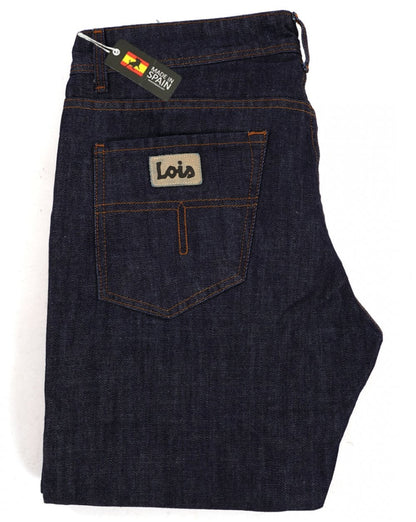 Lois Marvin – Klassische Jeans mit geradem Bein, dunkle Waschung