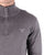 Gant Cotton Half Zip Dark Grey Melange