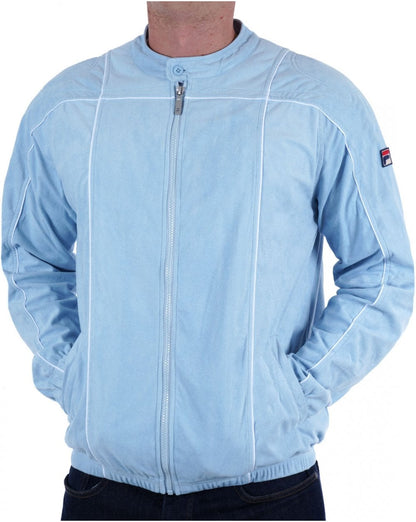 Fila Vintage Terrinda MK3 Trainingsjacke Himmelblau/Weiß