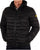 Barbour International Racer Ouston Hooded Quilted Jacket Black