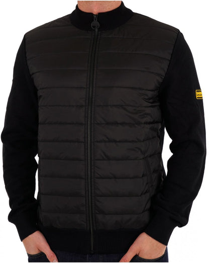 Barbour International Legacy Baffle Jacke Schwarz