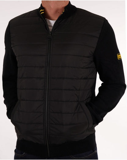 Barbour International Legacy Baffle Jacke Schwarz