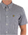 Lyle And Scott Short Sleeve Gingham Shirt Navy