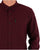 Ben Sherman Long Sleeved Oxford Shirt Burgundy