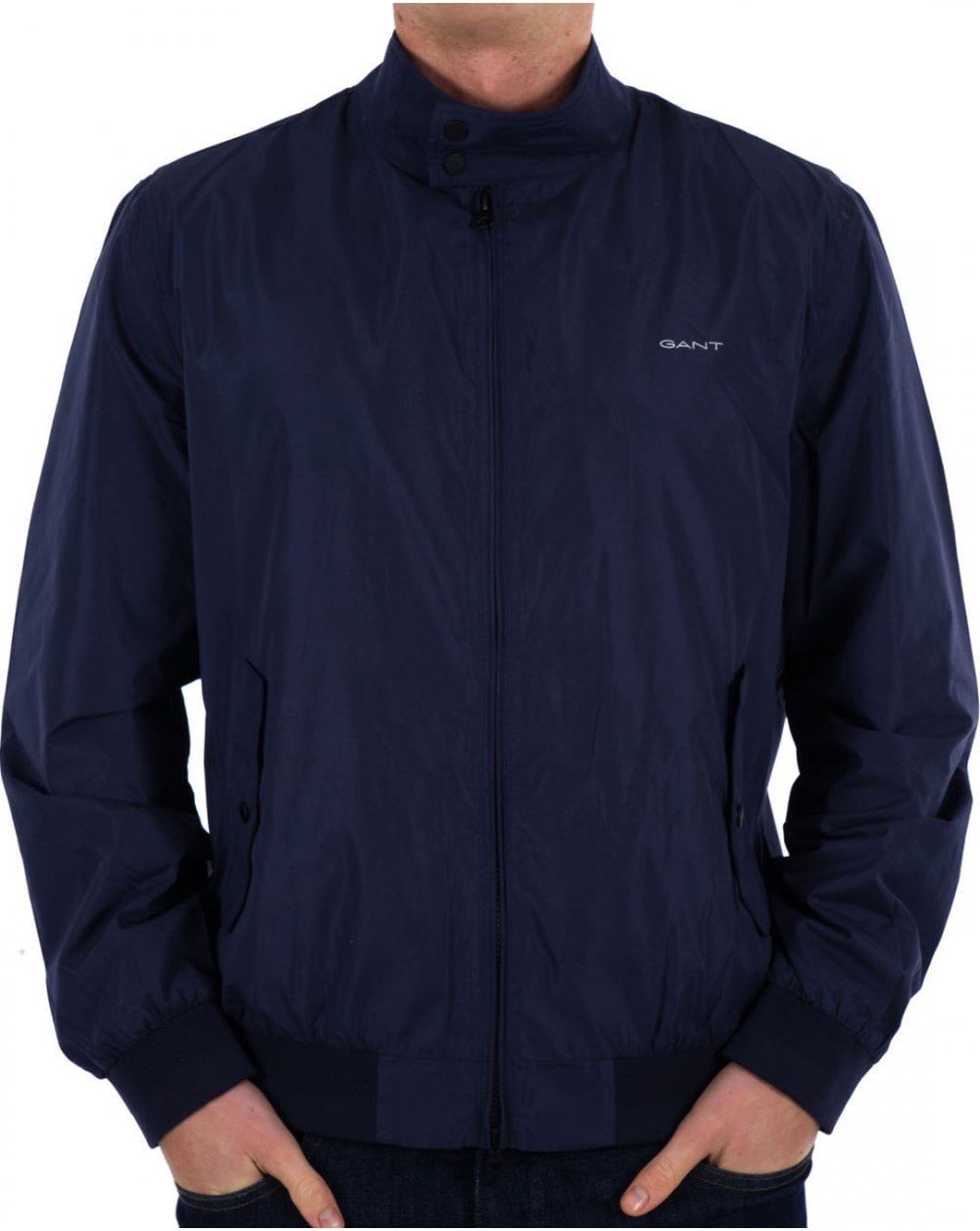 Gant Leichte Harrington-Jacke, Marineblau