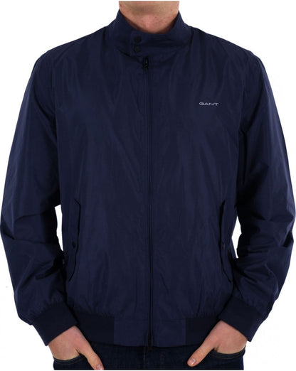 Gant Leichte Harrington-Jacke, Marineblau