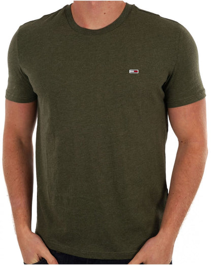 Tommy Jeans Jaspe T-Shirt Grün