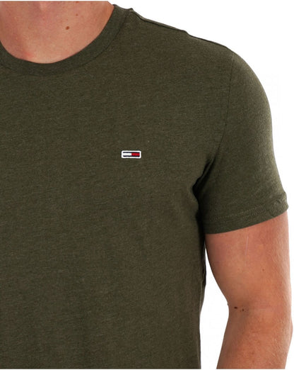 Tommy Jeans Jaspe T-Shirt Grün