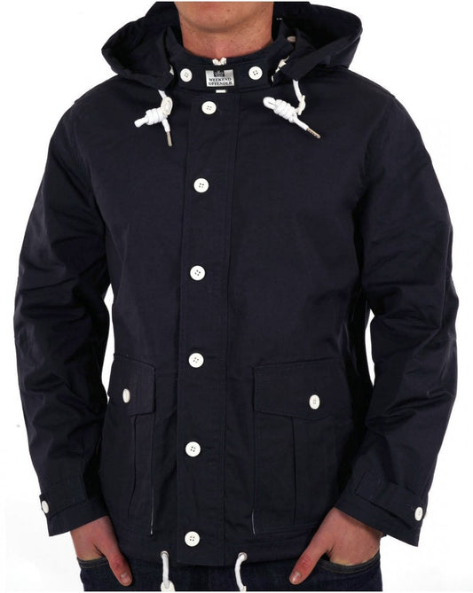 Weekend Offender Weekend Offender Naz Fischerjacke Marineblau