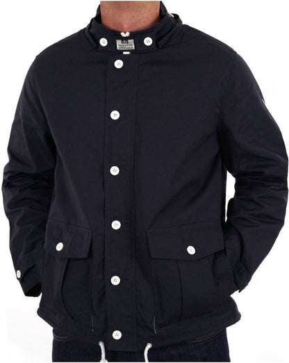 Weekend Offender Naz Fischerjacke Marineblau