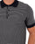 Ben Sherman Bicoloured Textured Polo Navy