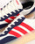 Adidas Barreda Trainers White Navy Red Ice sole