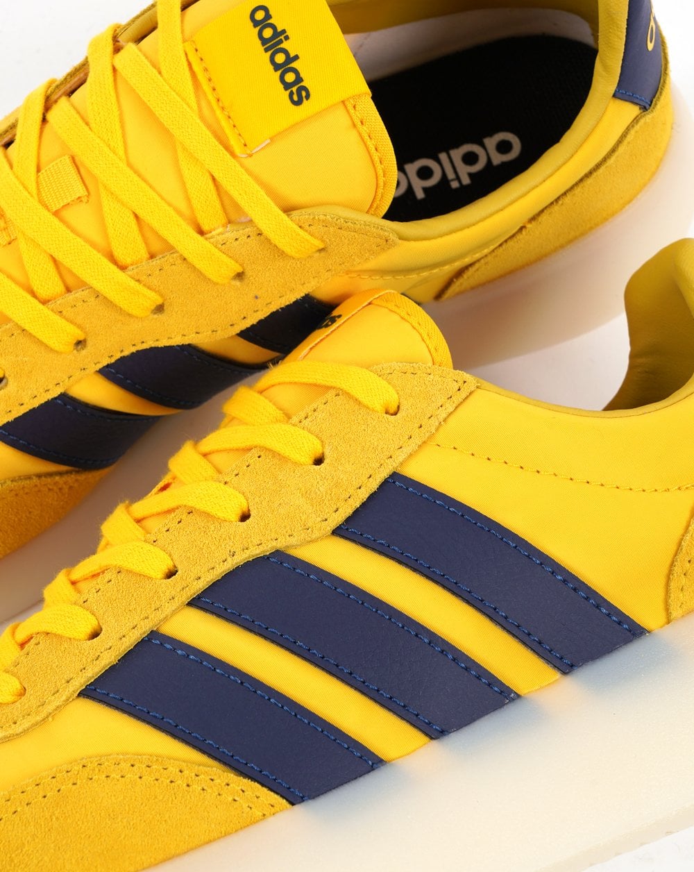 Adidas Barreda Trainers Yellow Navy Ice Sole