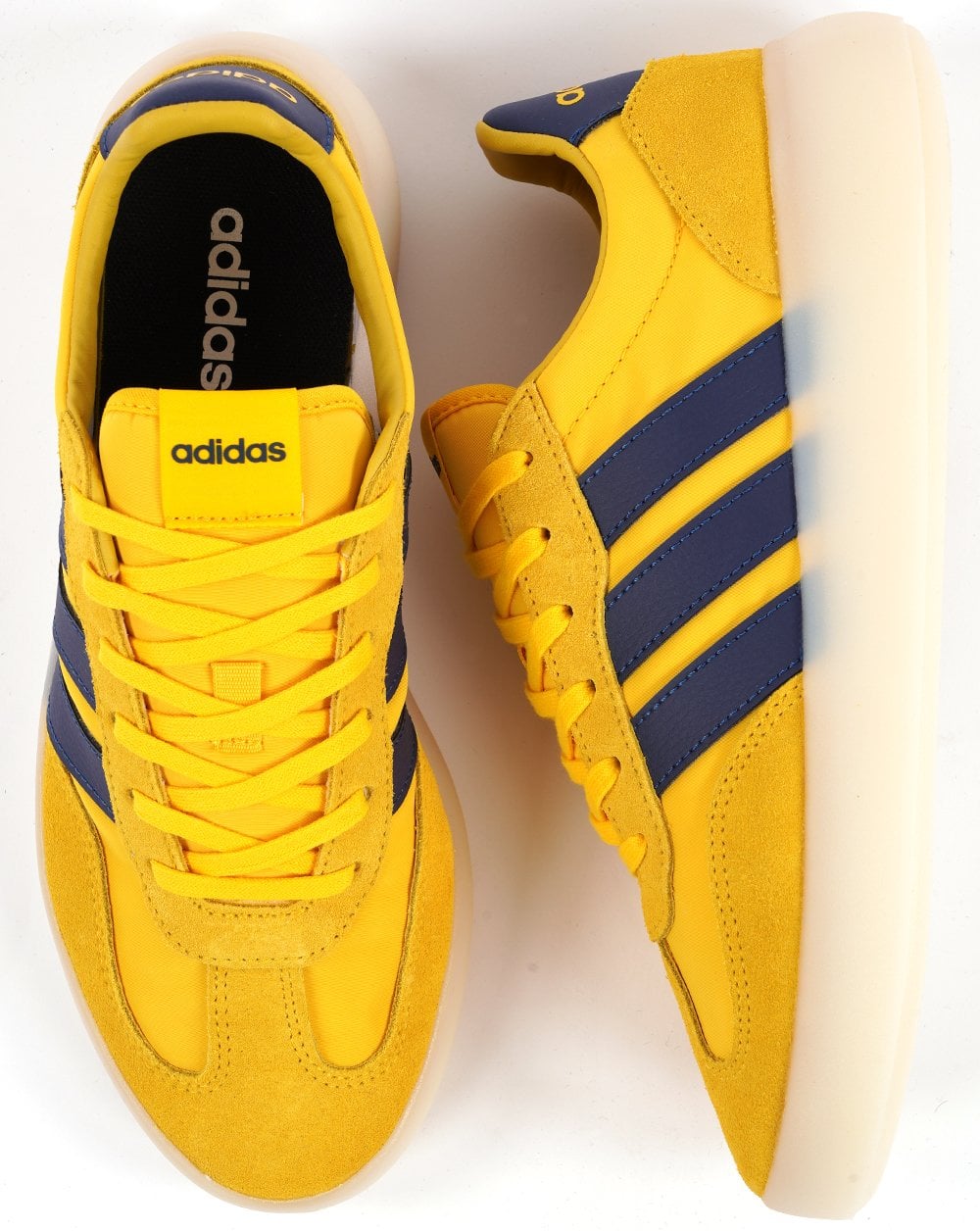 Adidas Barreda Sneaker Gelb Marineblau Eissohle 