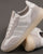 Adidas Barreda Leather Trainers White/ Grey ice sole