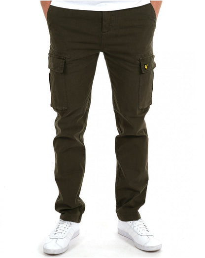 Lyle &amp; Scott Cargohose in Militärgrün