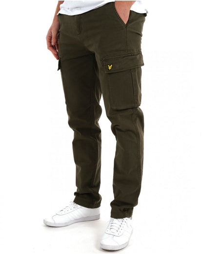 Lyle &amp; Scott Cargohose in Militärgrün