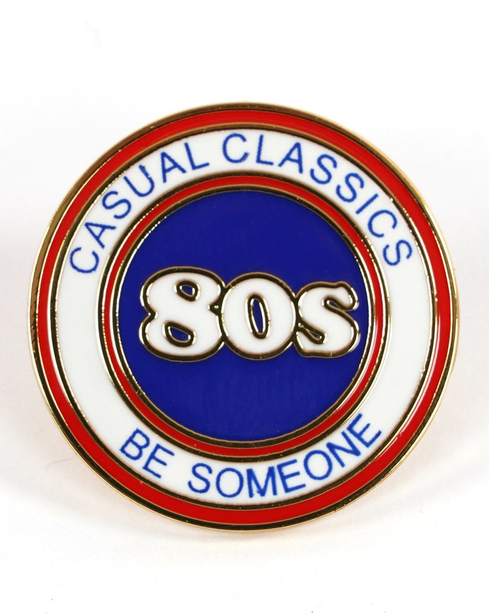 80s Casual Classics 80s Elite Pin Anstecker Weiß/Rot/Blau