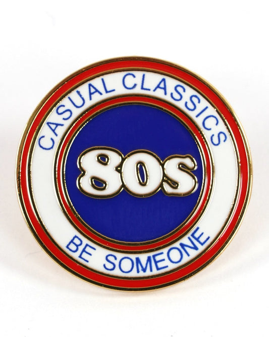 80s Casual Classics 80s Elite Pin Anstecker Weiß/Rot/Blau