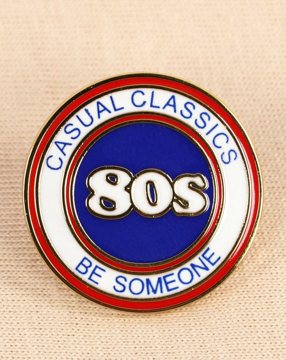80s Casual Classics 80s Elite Pin Anstecker Weiß/Rot/Blau