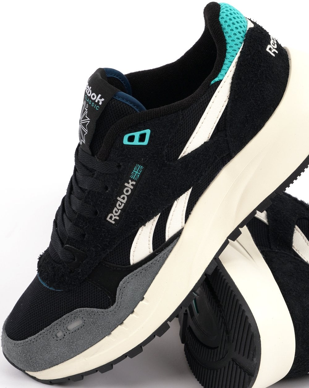 Reebok Classic 2400 Sneakers Schwarz/Blau/Kreide