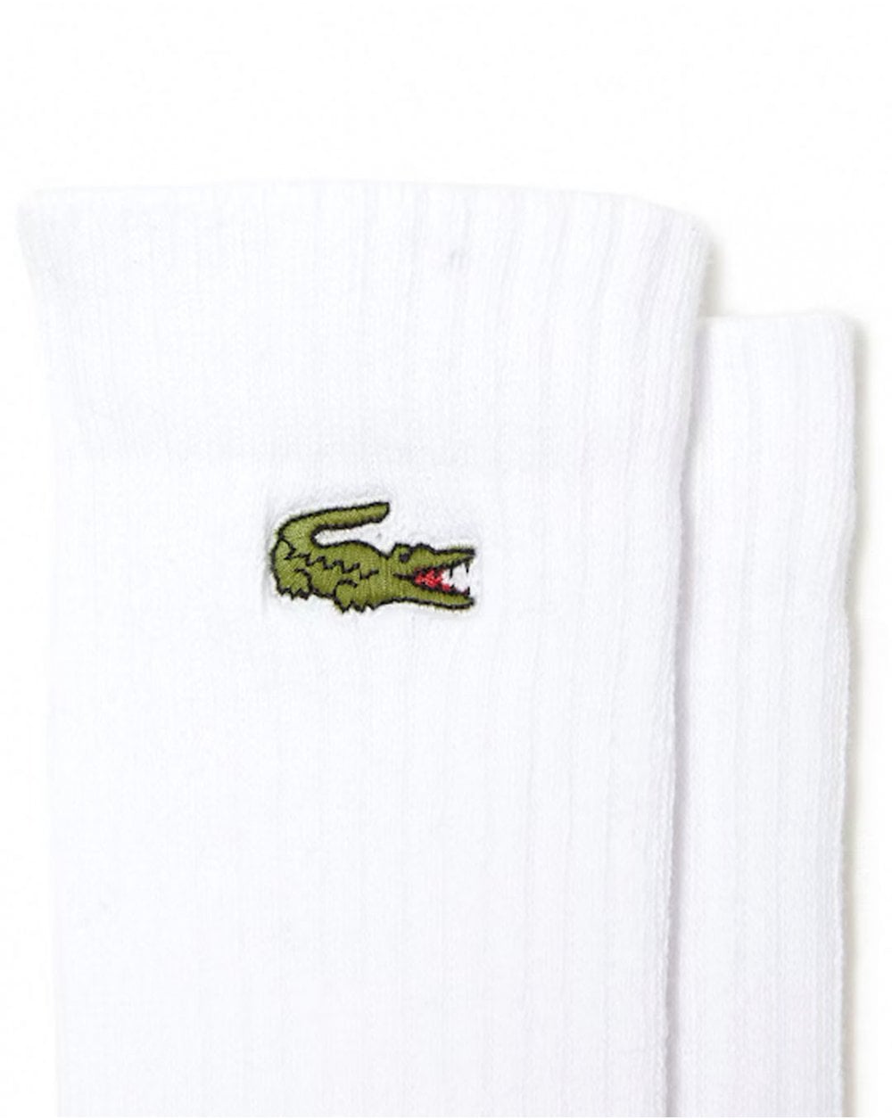 Lacoste Sportsocken Dreierpack Weiß