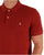Benetton Polo Shirt Deep Red