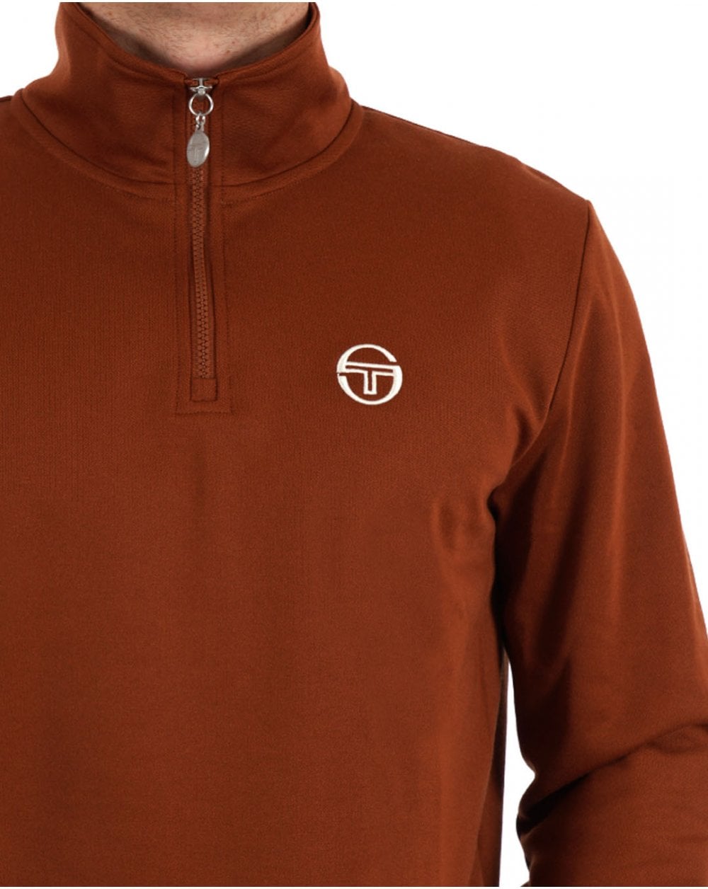 Sergio Tacchini 1/4 Zip Track Top Mokka