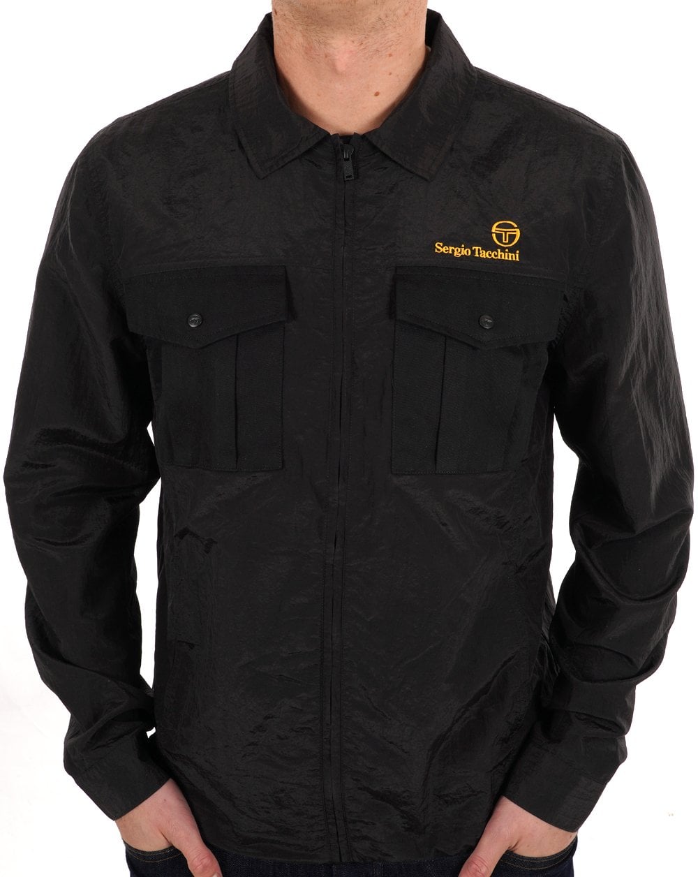 Sergio Tacchini Luciano Jacke Schwarz
