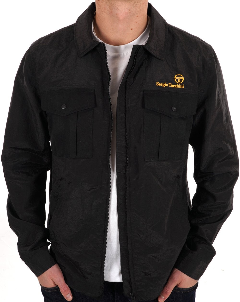 Sergio Tacchini Luciano Jacke Schwarz