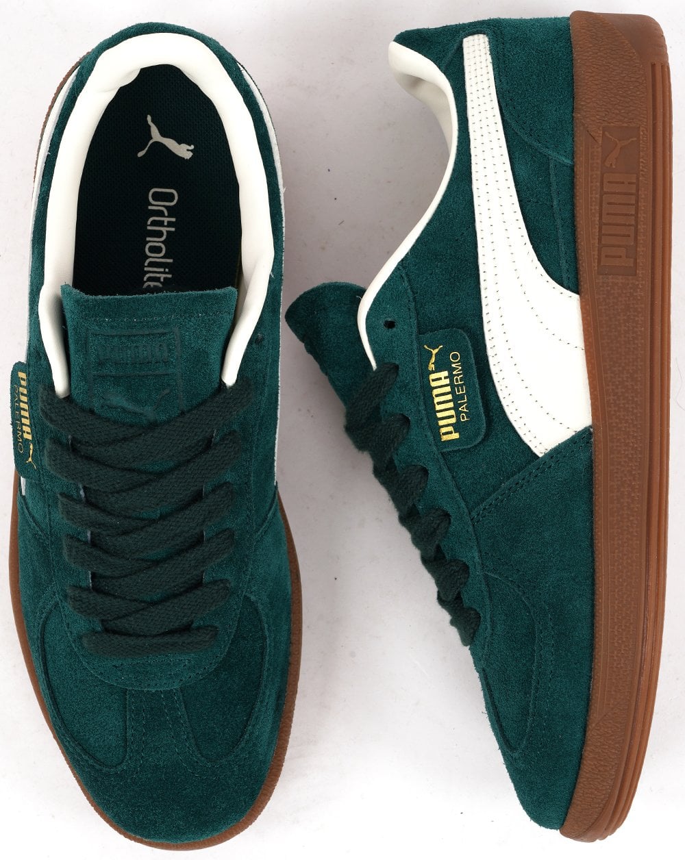 Puma Palermo Sneakers Dunkelmyrte/Warmweiß