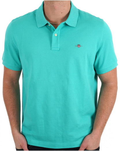 Gant Shield Piqué-Poloshirt Tropic Blue