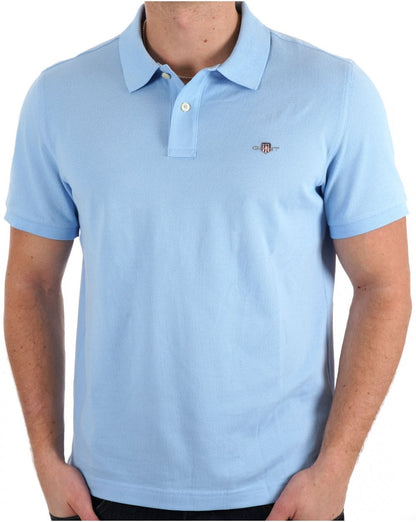 Gant Shield Pique Polo Capri Blau