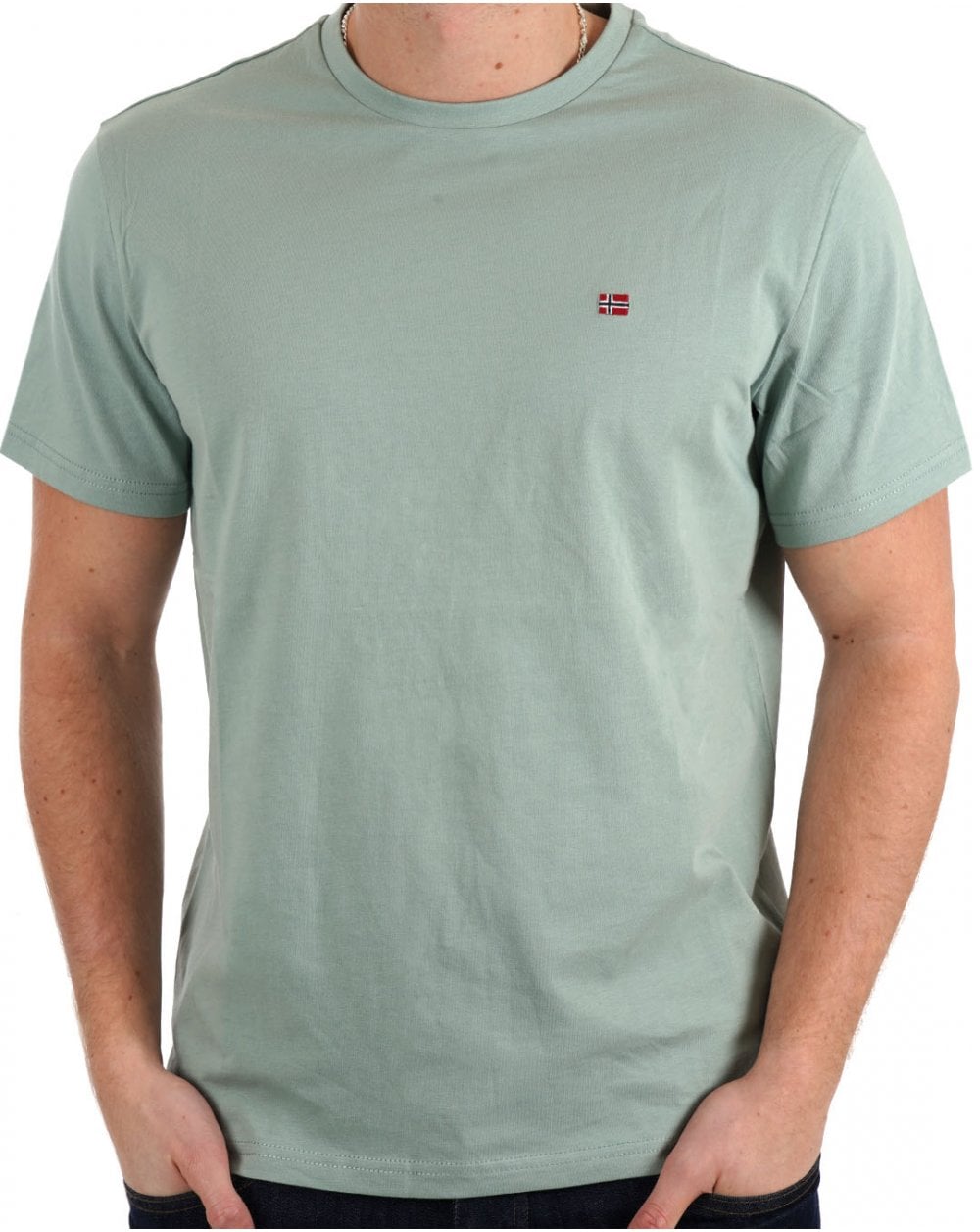 Napapijri Salis T-Shirt Grün Militär
