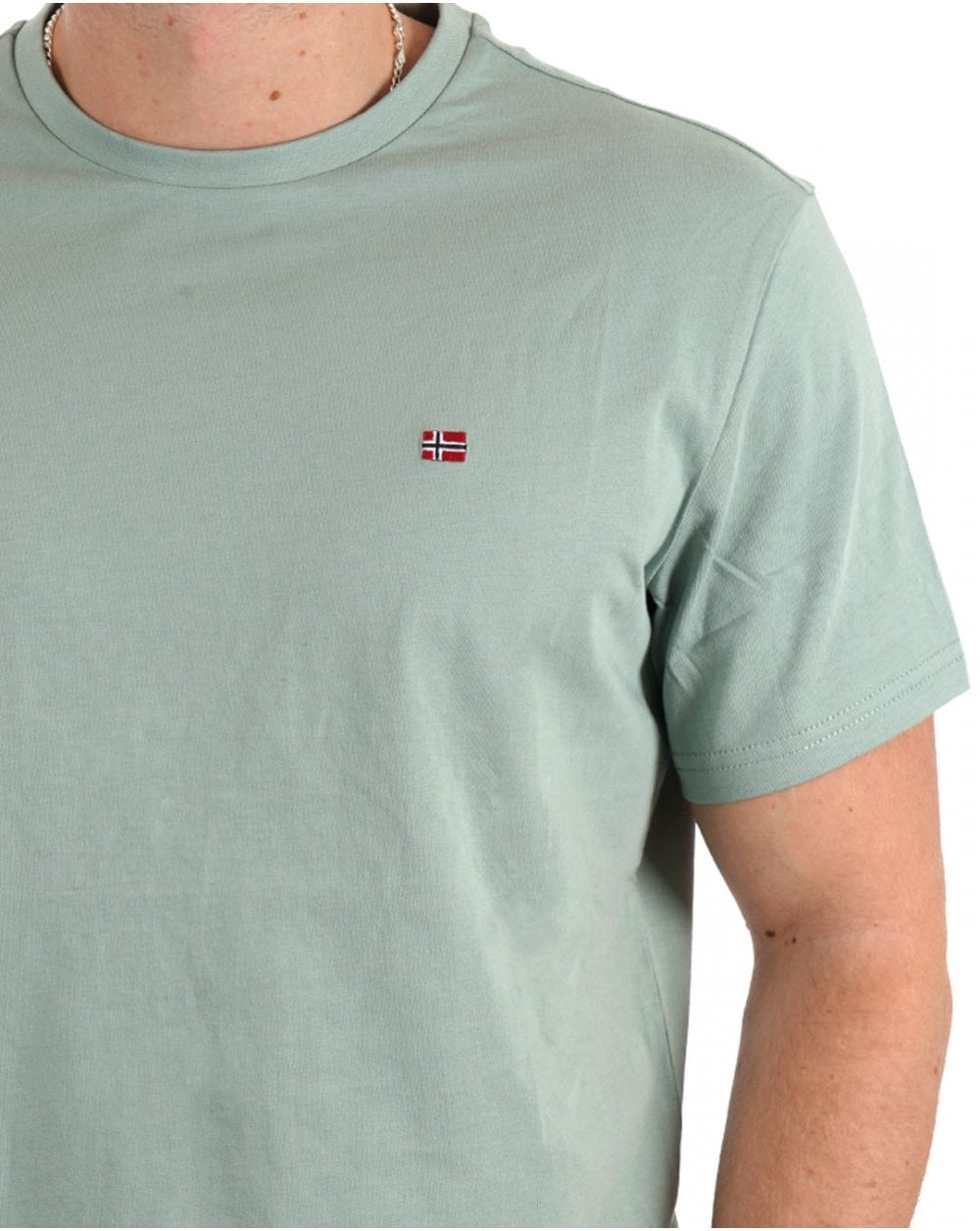 Napapijri Salis T-Shirt Grün Militär